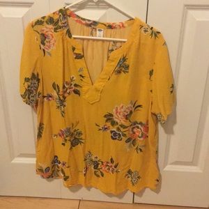 Old Navy Floral Top